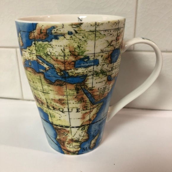 The Globe Coffee Tea Mug by Paul Cardew - Compass - Picture 8 of 8